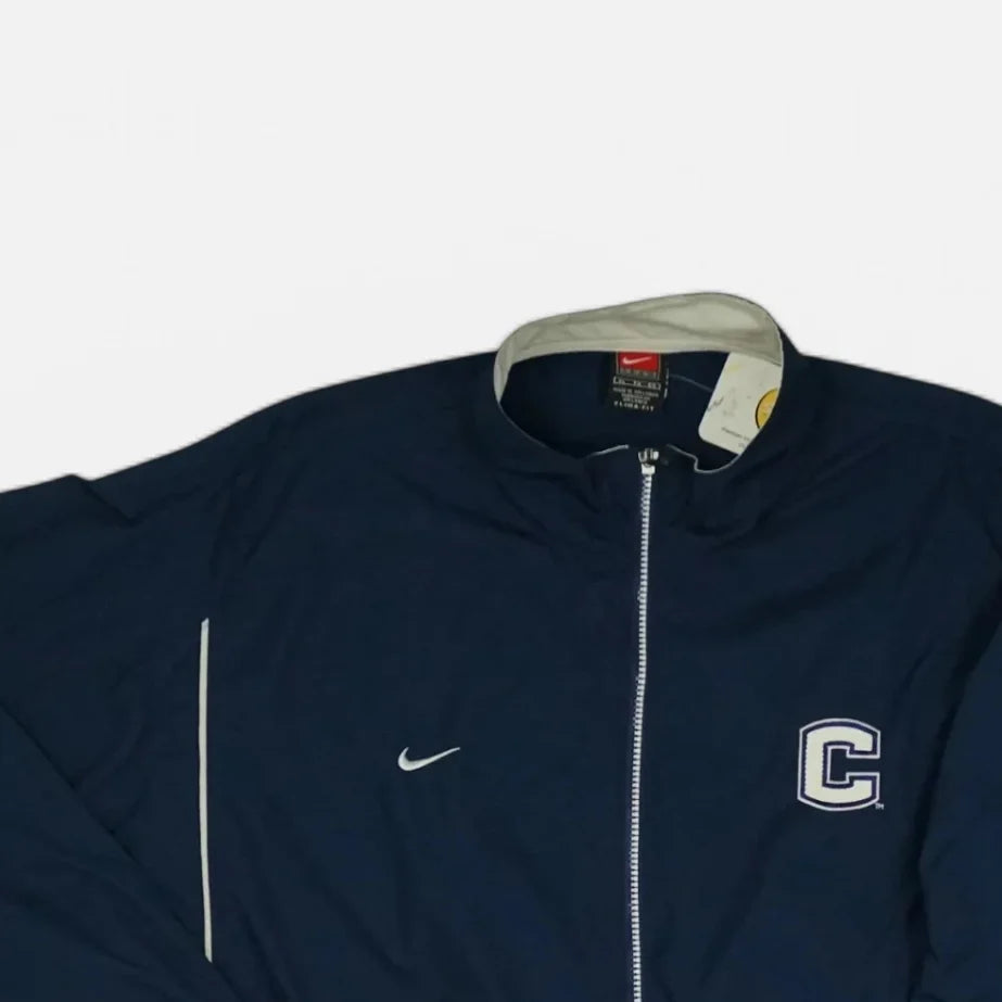 Vintage Nike Navy Trackjacket (XL)