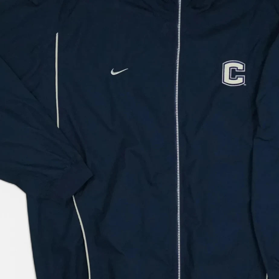 Vintage Nike Navy Trackjacket (XL)