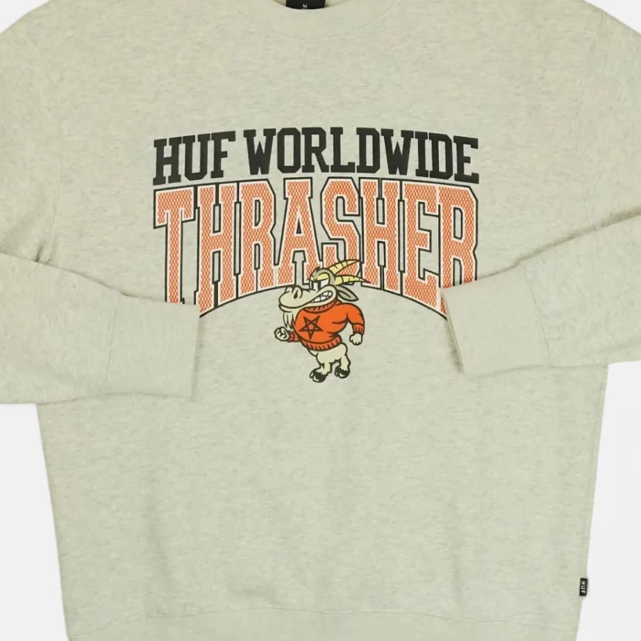 Huf White Sweatshirt (M)