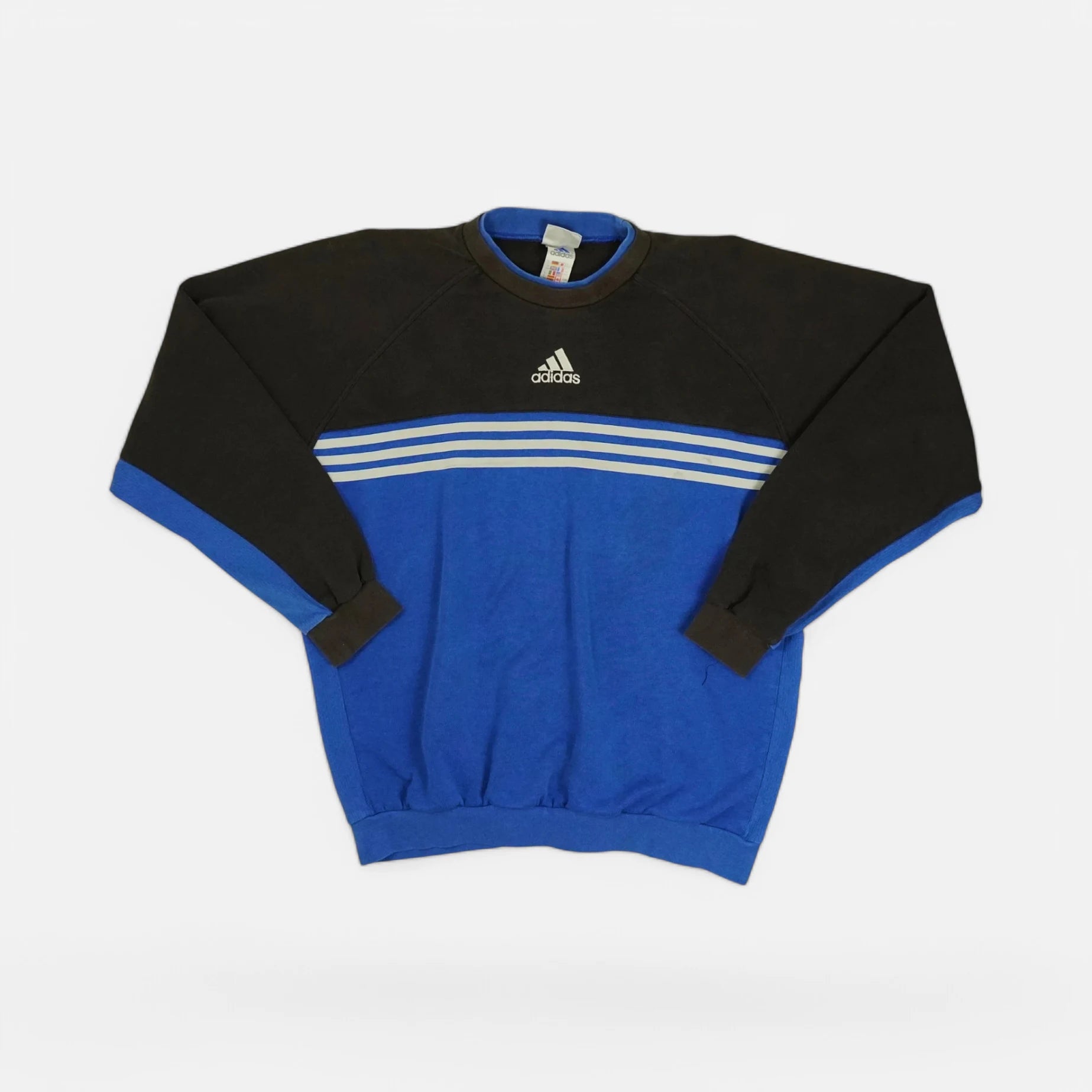 Vintage Adidas Blue Sweatshirt (L)