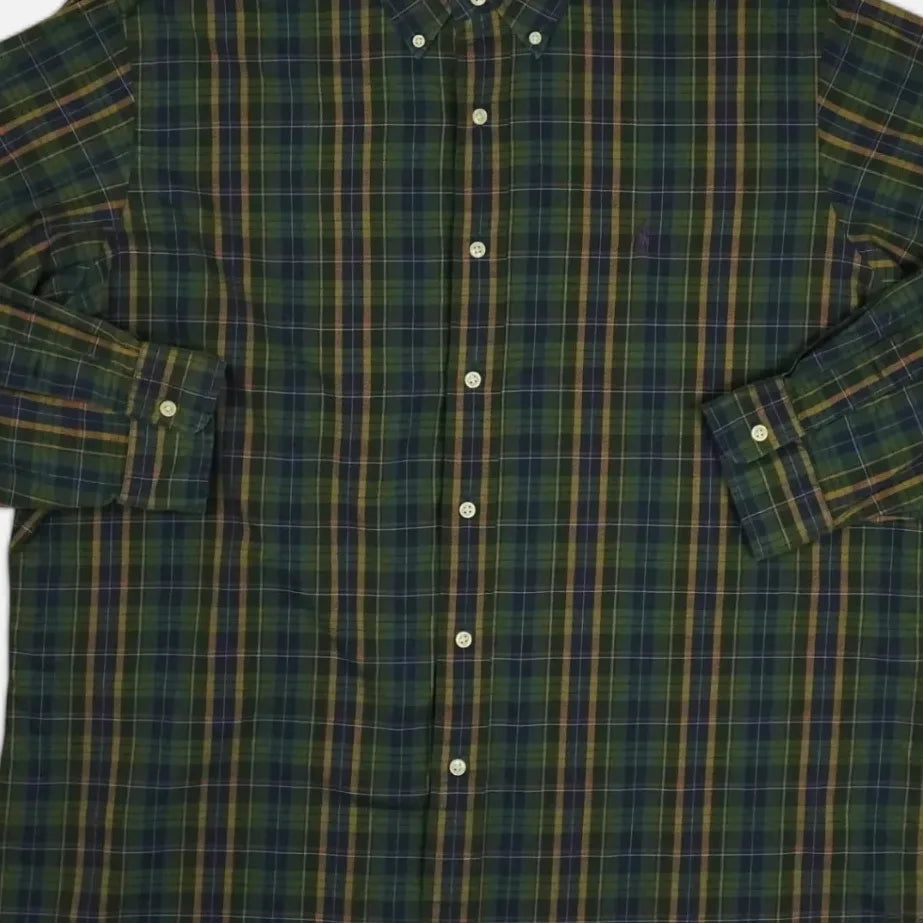 Vintage Ralph Lauren Green Shirt (XL)