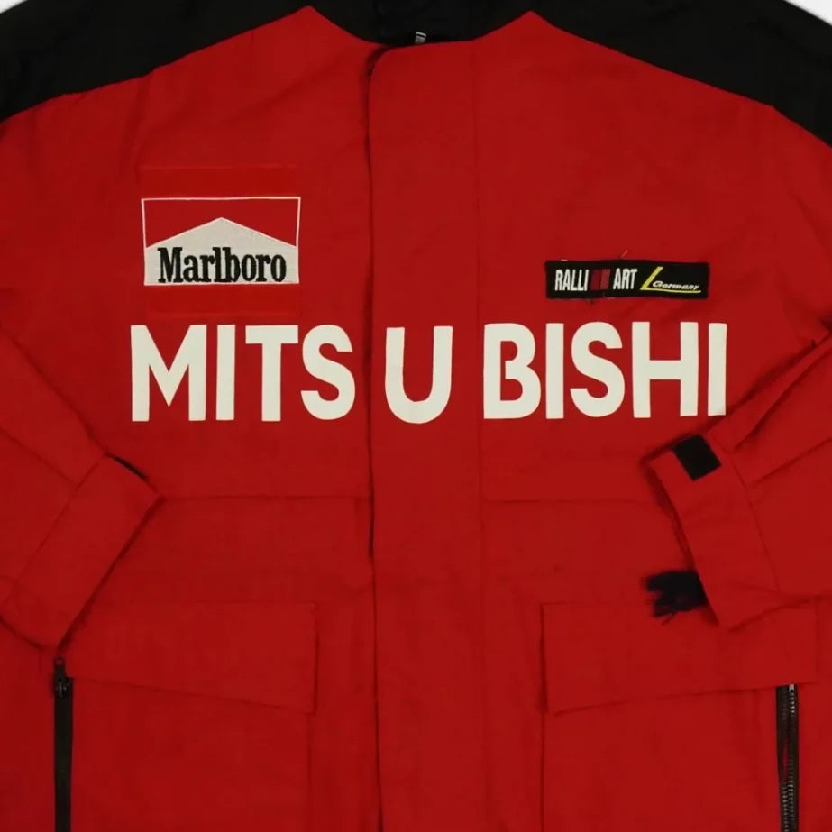 Vintage Red Marlboro And Mitsubishi Heavy Jacket (XXL)