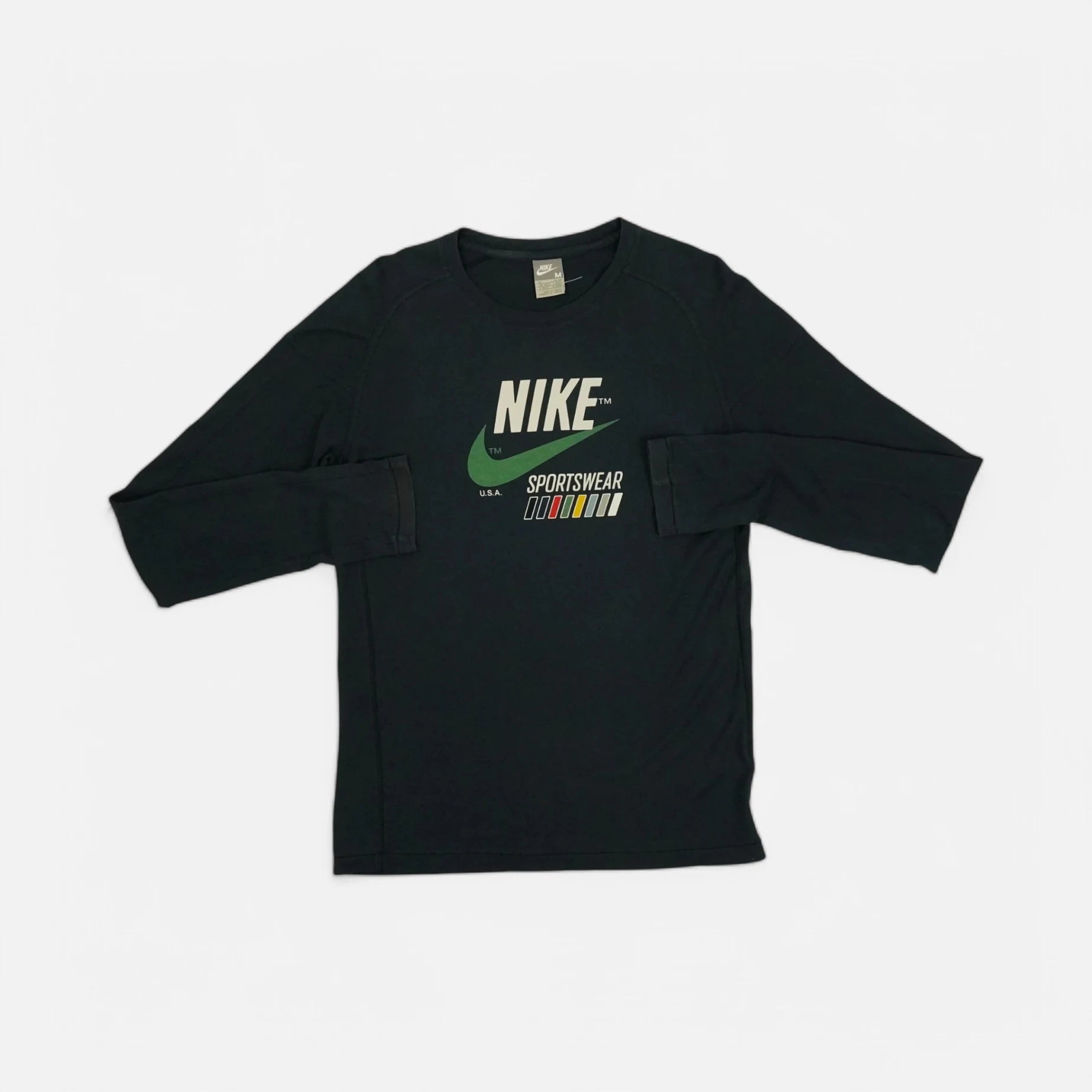 Vintage Nike Black Top (M) – SourcedBySab