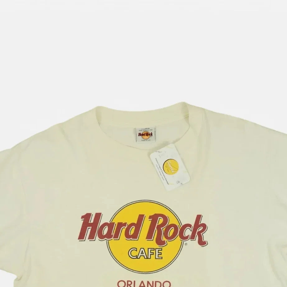 Vintage Hard Rock Cafe White T-shirt (L)