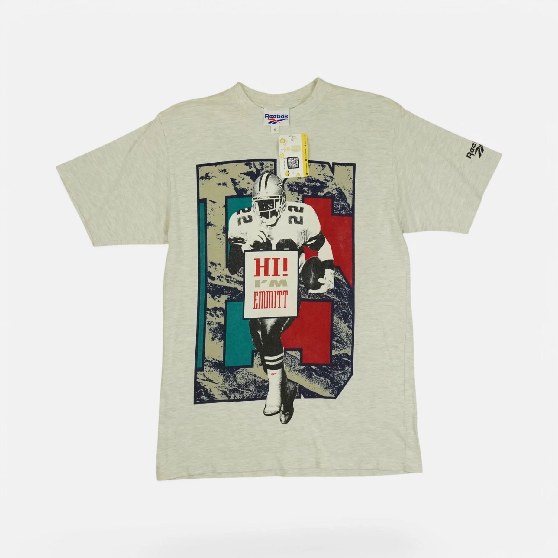 Vintage Reebok White T-shirt (S)