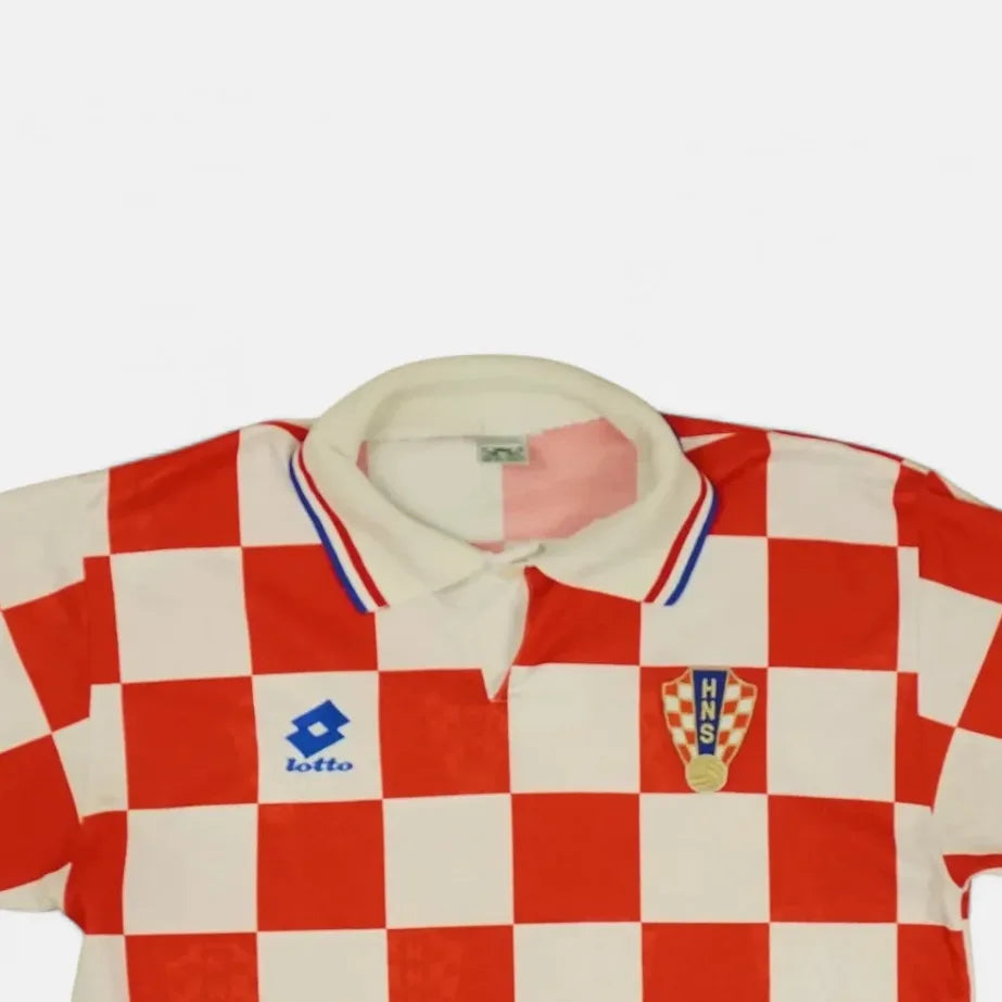 Croatia 1990s Lotto Home Jersey (M)