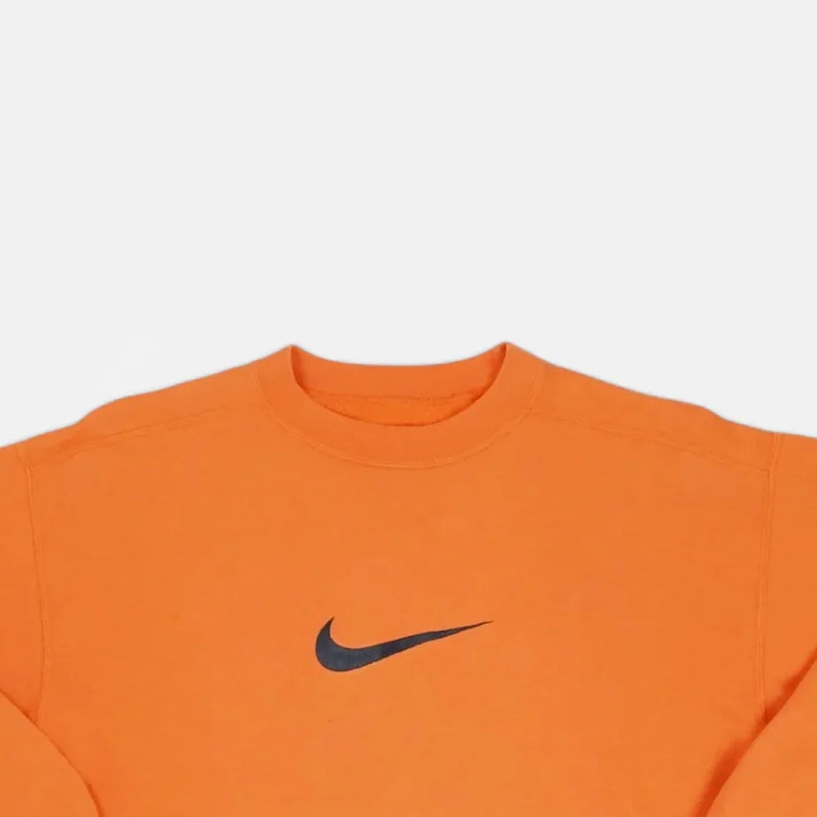 Vintage Nike Orange Sweatshirt (M)