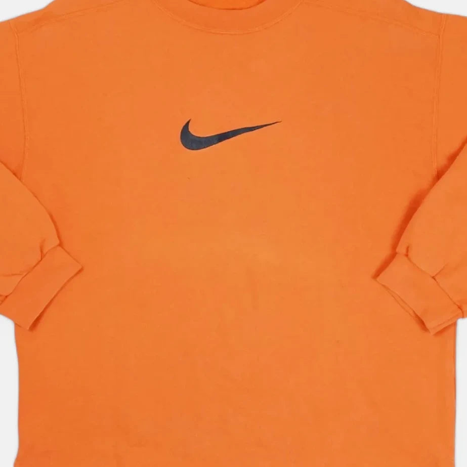 Vintage Nike Orange Sweatshirt (M)