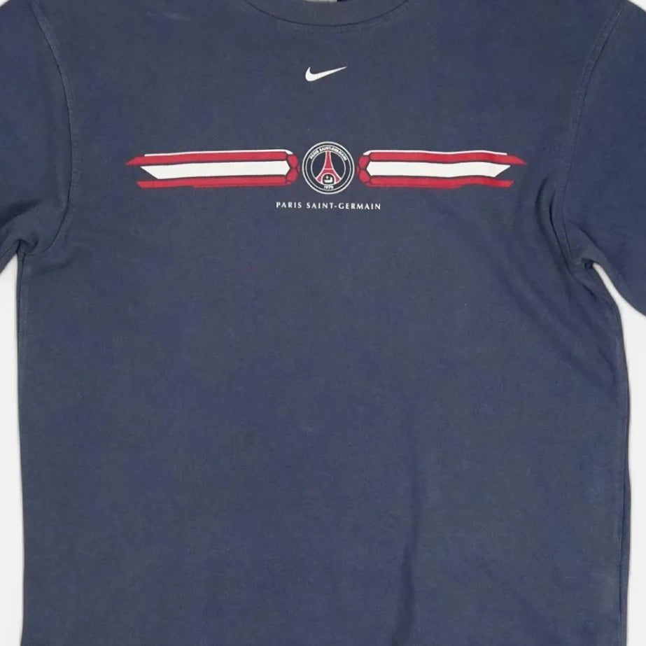 Vintage Nike Blue Paris Saint Germain T-shirt (S)