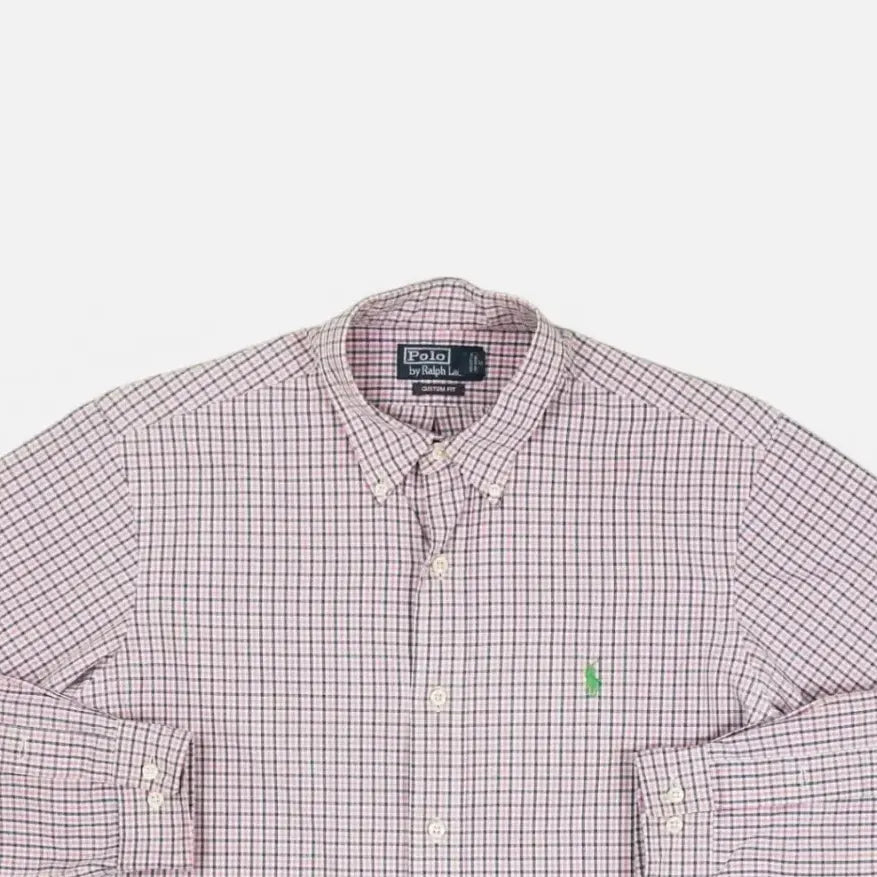 Vintage Polo Ralph Lauren White Shirt (M)