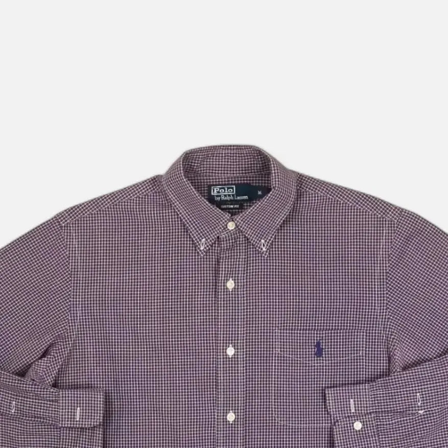 Vintage Polo Ralph Lauren Purple Shirt (M)