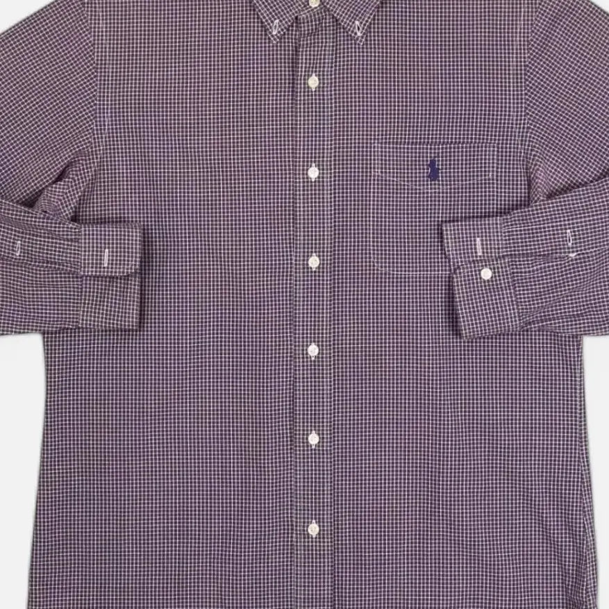 Vintage Polo Ralph Lauren Purple Shirt (M)
