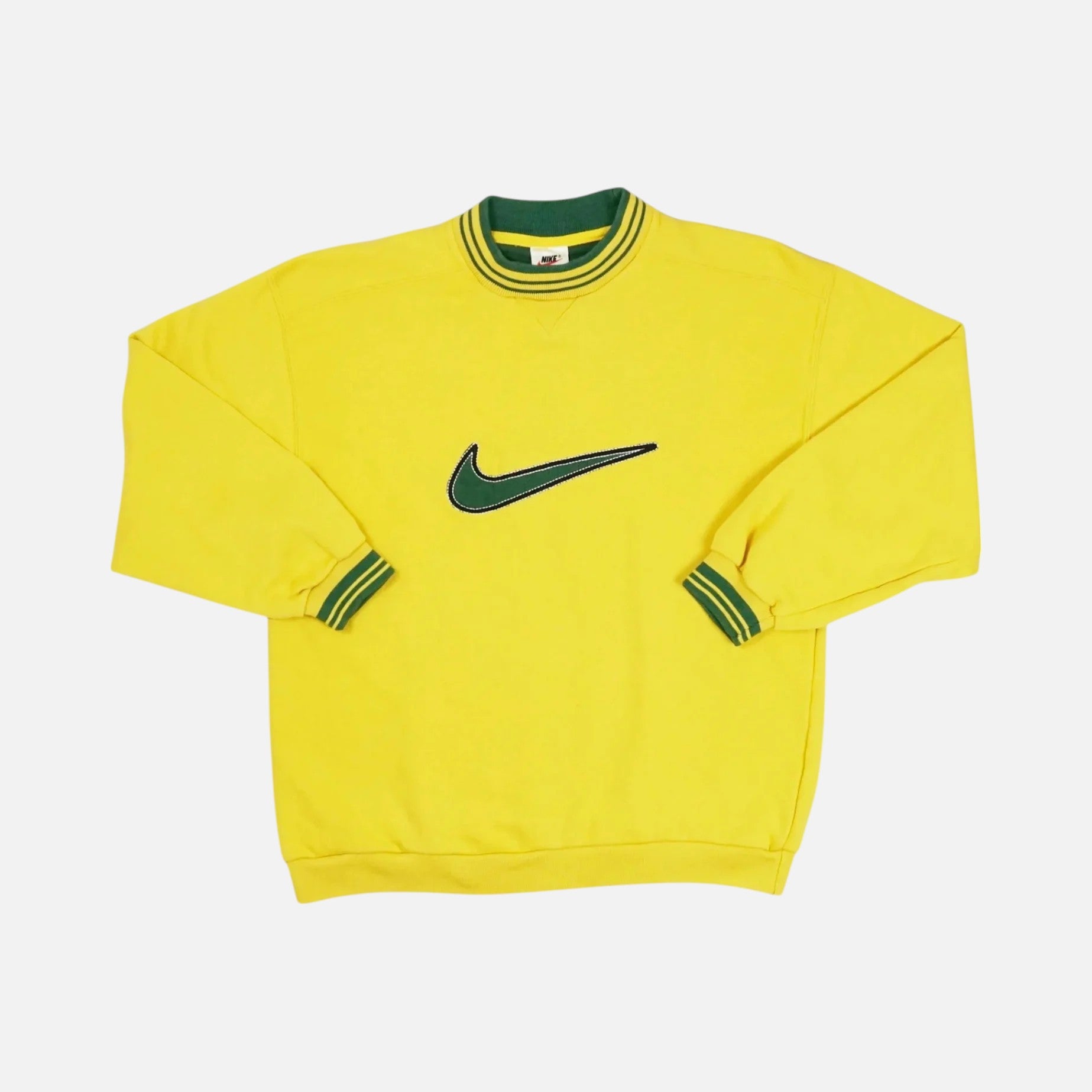 Vintage Nike Yellow Sweatshirt Womans (XXS) – SourcedBySab