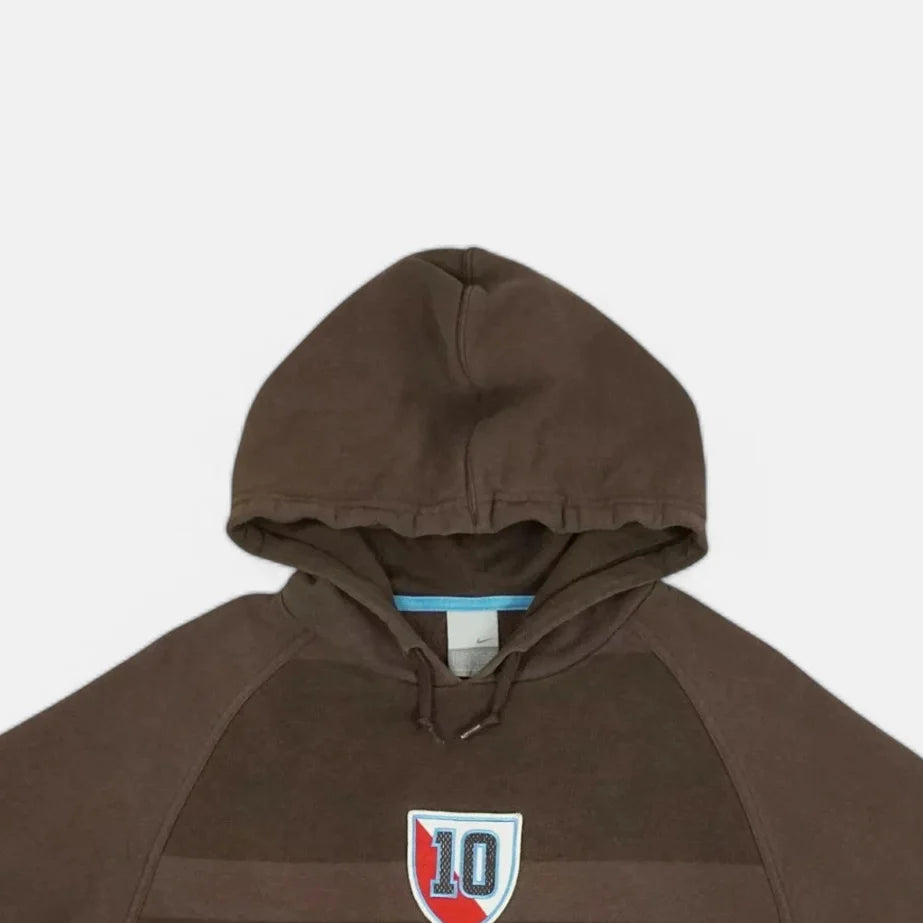 Vintage Nike Cortez Brown Hoodie (M)