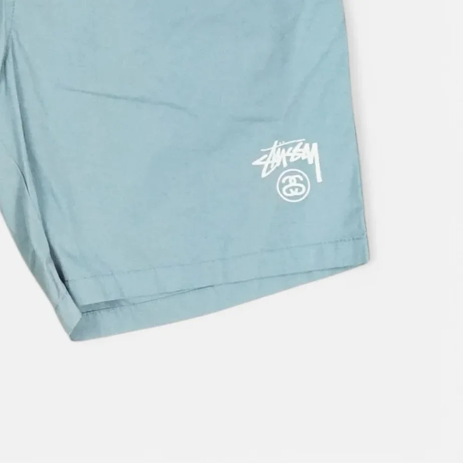 Stüssy Blue Spellout Shorts (30)
