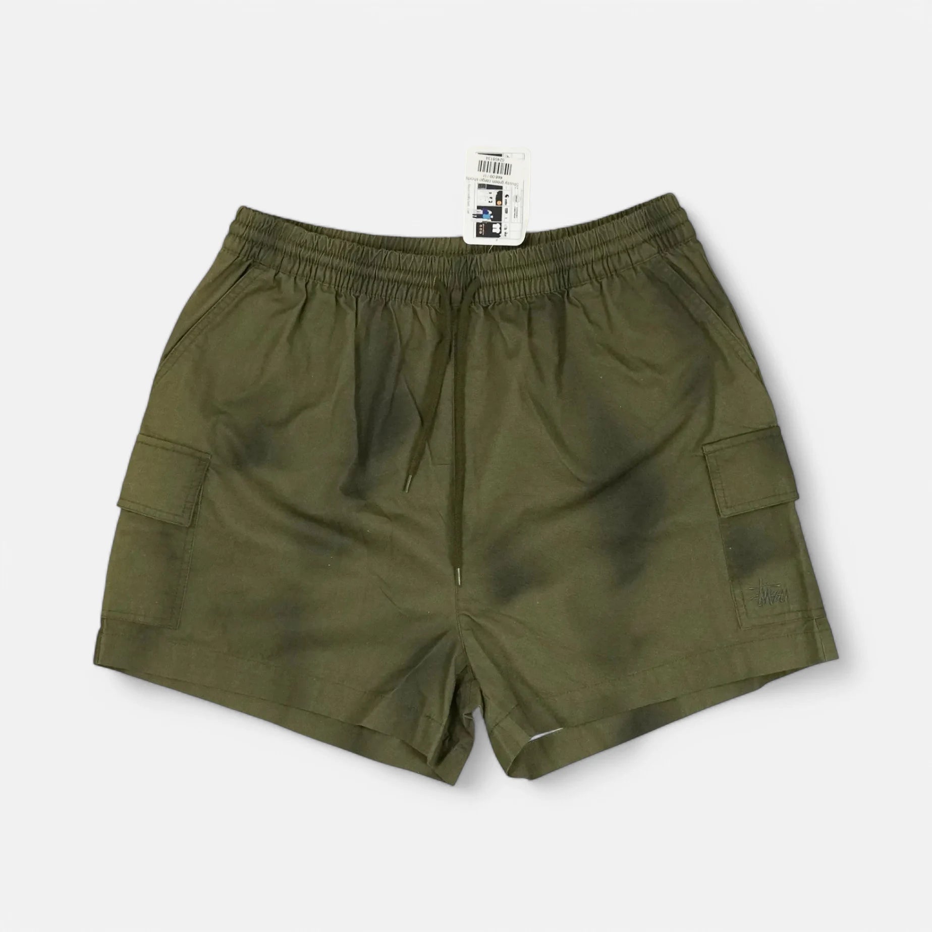 Stussy Green Cargo Shorts (12)