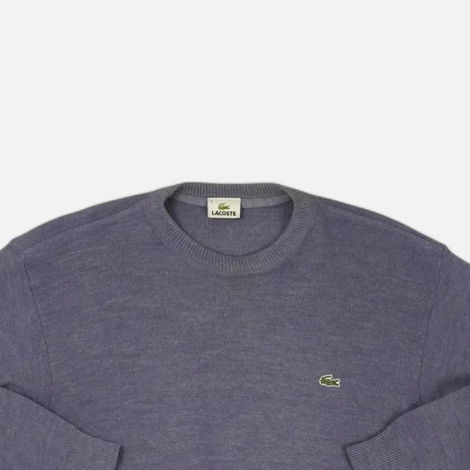 Vintage Lacoste Purple Jumper (L)