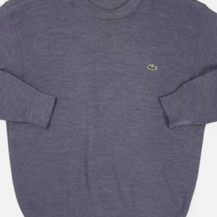 Vintage Lacoste Purple Jumper (L)
