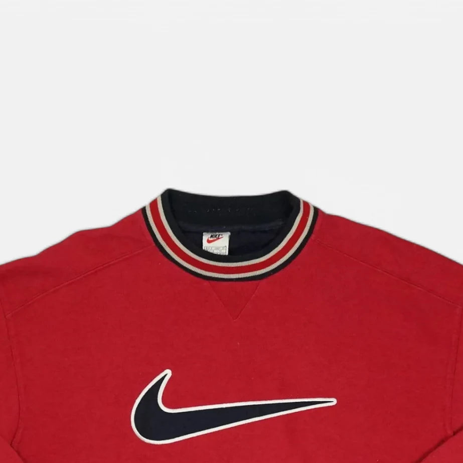 Vintage Nike Red Sweatshirt Baggy fit (M)