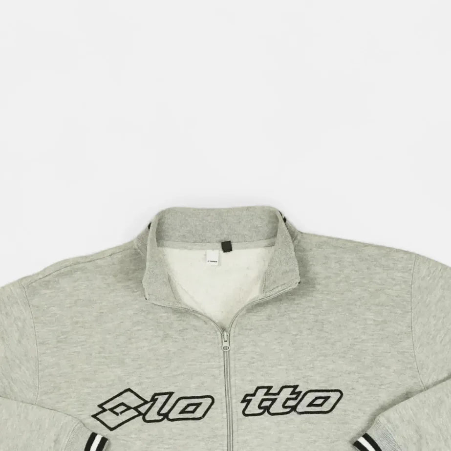 Vintage Lotto Grey Zip Up Jacket (M)