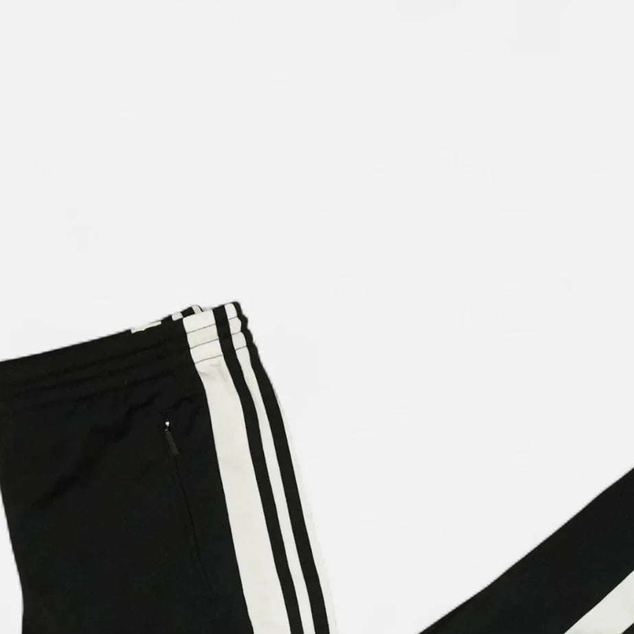 Vintage Adidas Black Trackpants (L)