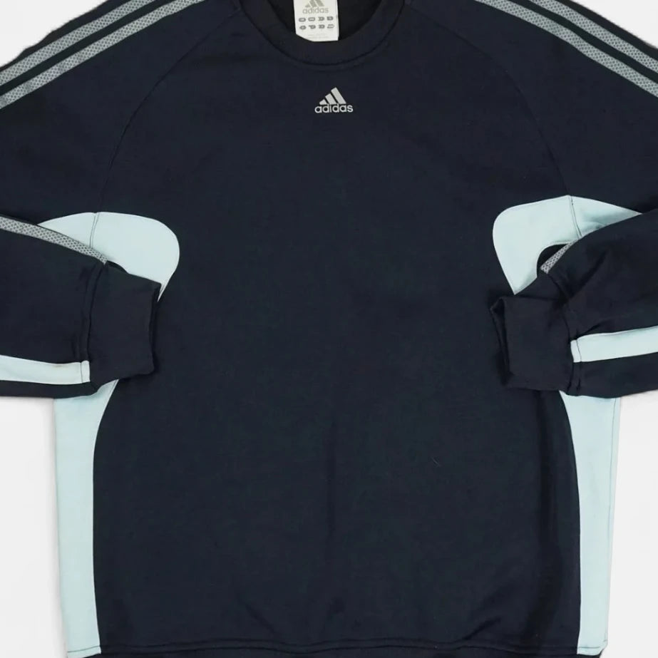 Vintage Adidas Navy Sweatshirt (M)