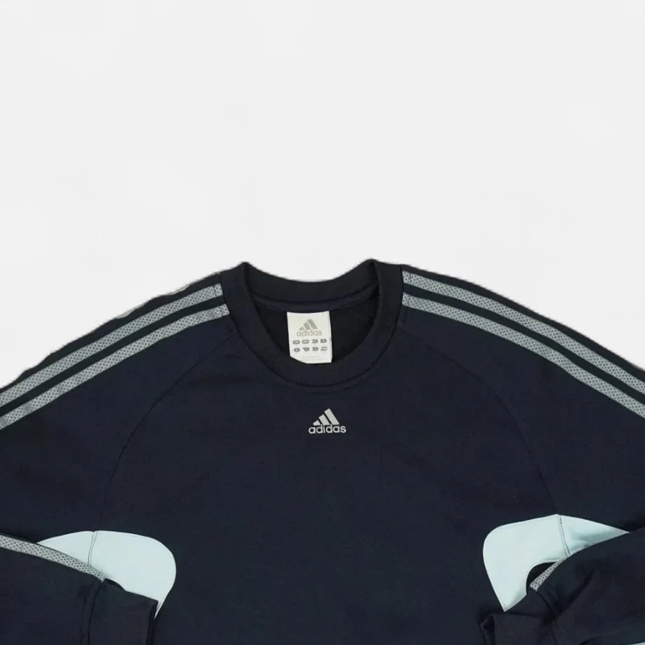 Vintage Adidas Navy Sweatshirt (M)