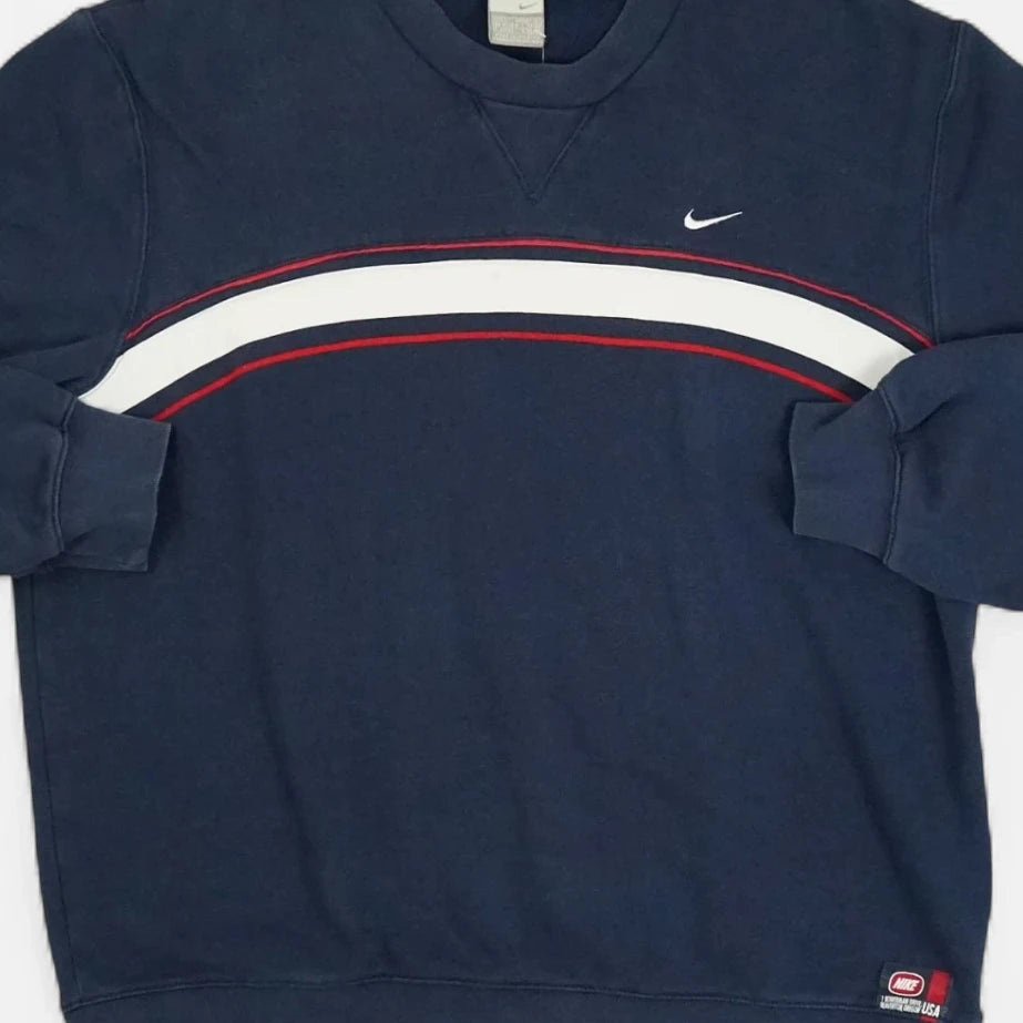 Vintage Nike Blue Sweatshirt (L)