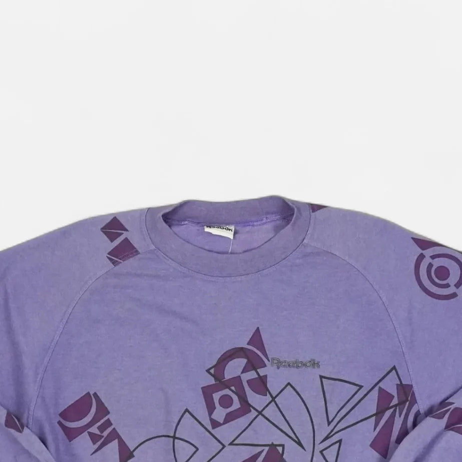 Vintage Reebok Purple Sweatshirt (XL)
