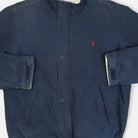 Vintage Ralph Lauren Blue And White Reversible Jacket (M)