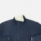 Vintage Ralph Lauren Blue And White Reversible Jacket (M)
