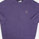 Vintage Carhartt Purple Sweatshirt (XL)