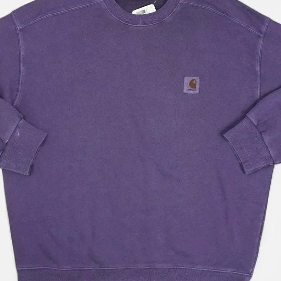 Vintage Carhartt Purple Sweatshirt (XL)
