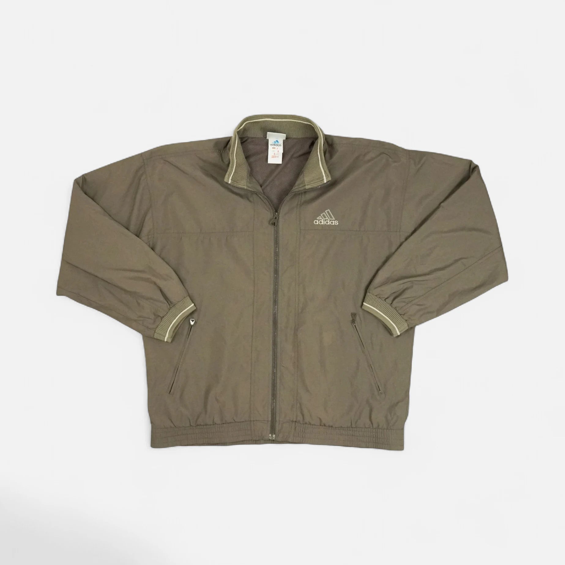 Vintage Adidas Brown Windbreaker (XL)