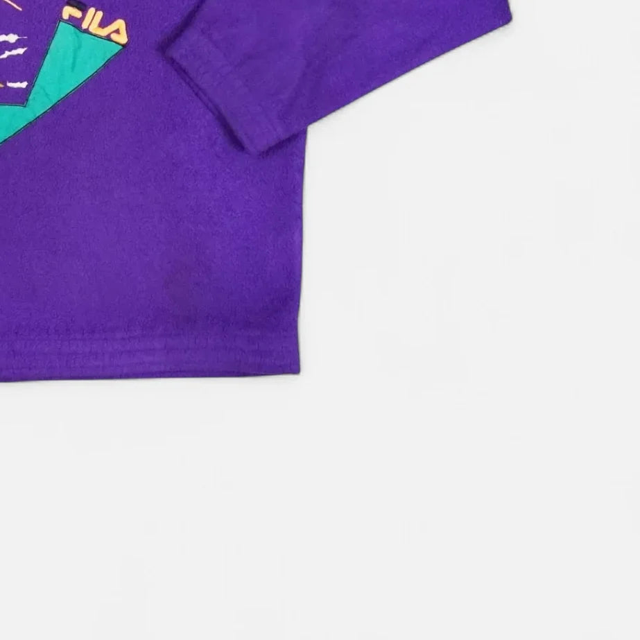 Vintage Fila Purple Sweatshirt (XL)