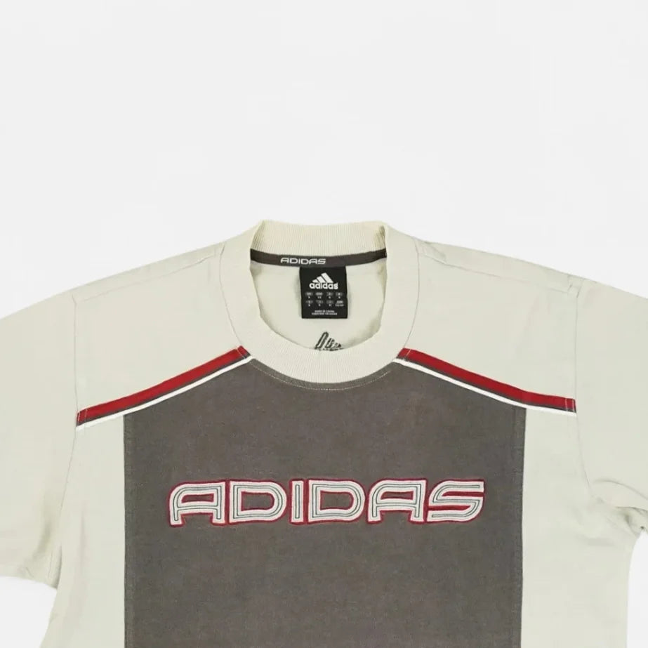 Vintage Adidas White T-shirt (S)