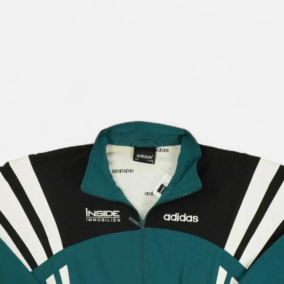 Vintage Adidas Green Trackjacket (L)