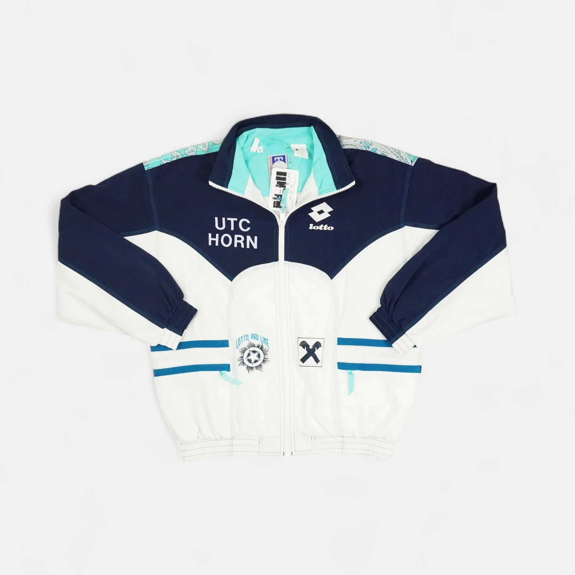 Vintage Lotto Blue Trackjacket (S)