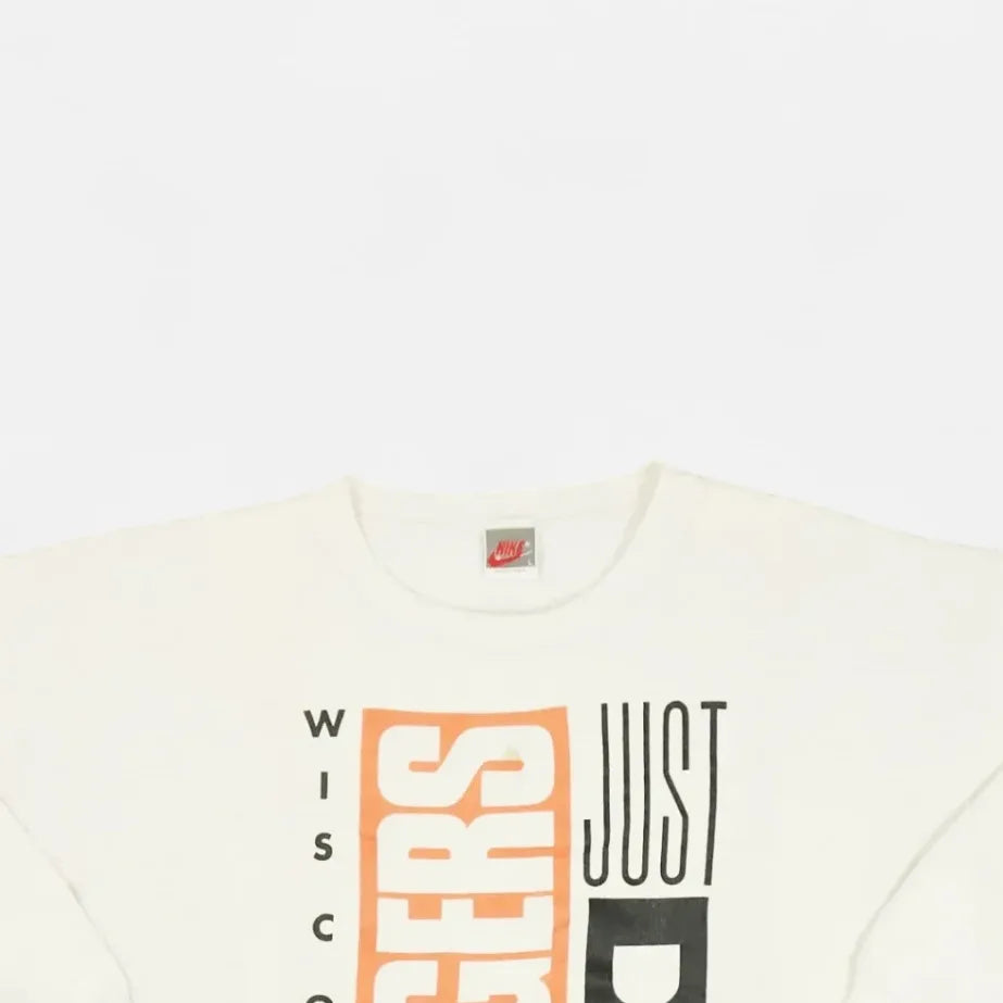 Vintage White Sweatshirt (M)