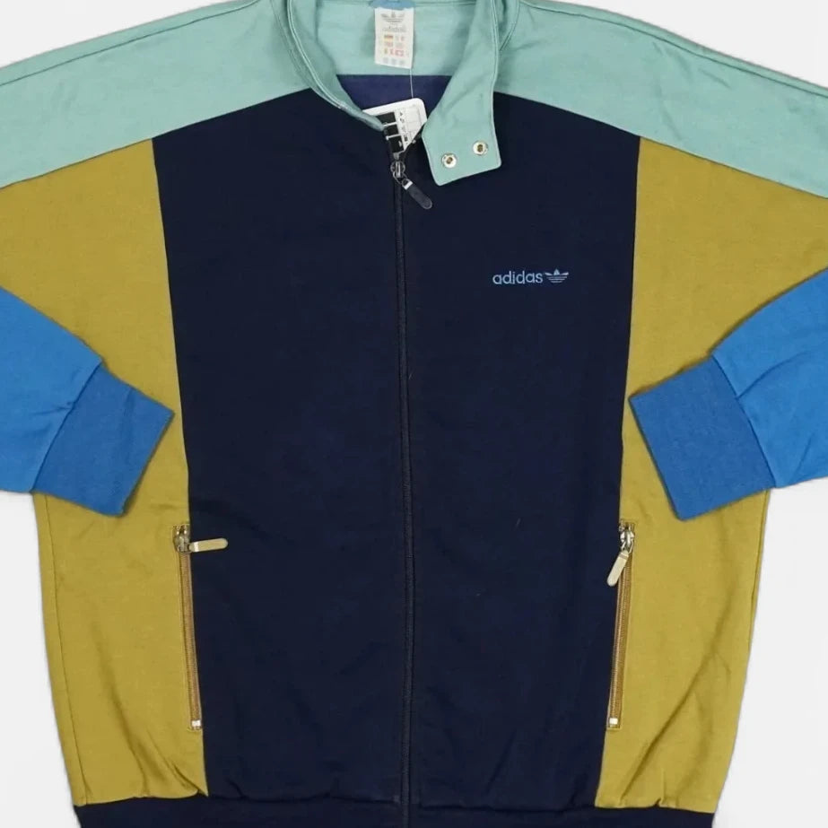 Vintage Adidas Blue Trackjacket (XL)