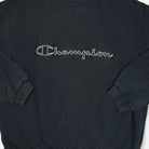 Vintage Champion Black Sweatshirt (XL)