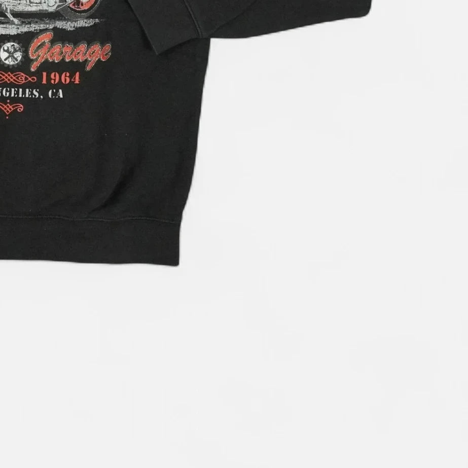 Vintage Russel Athletic Black Sweatshirt (L)
