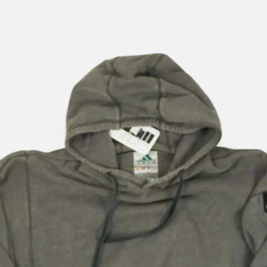 Vintage Adidas Gray Hoodie (L)