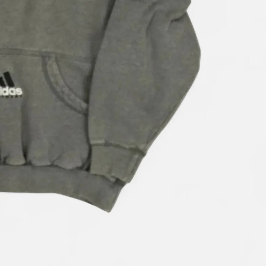 Vintage Adidas Gray Hoodie (L)