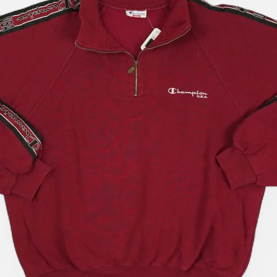 Vintage Champion Red Trackjacket (S)