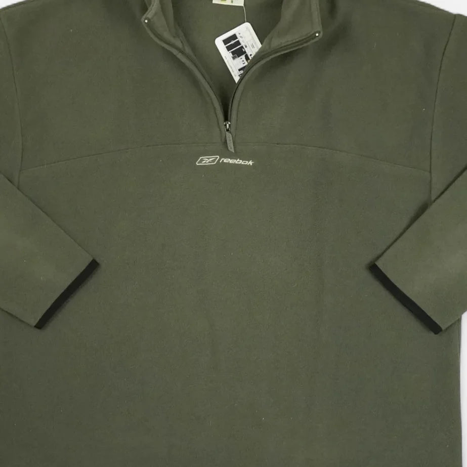 Vintage Reebok Green Pullover (XL)