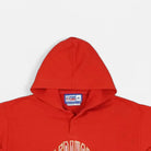 Vintage Red San Francisco Button Up Hoodie (M)
