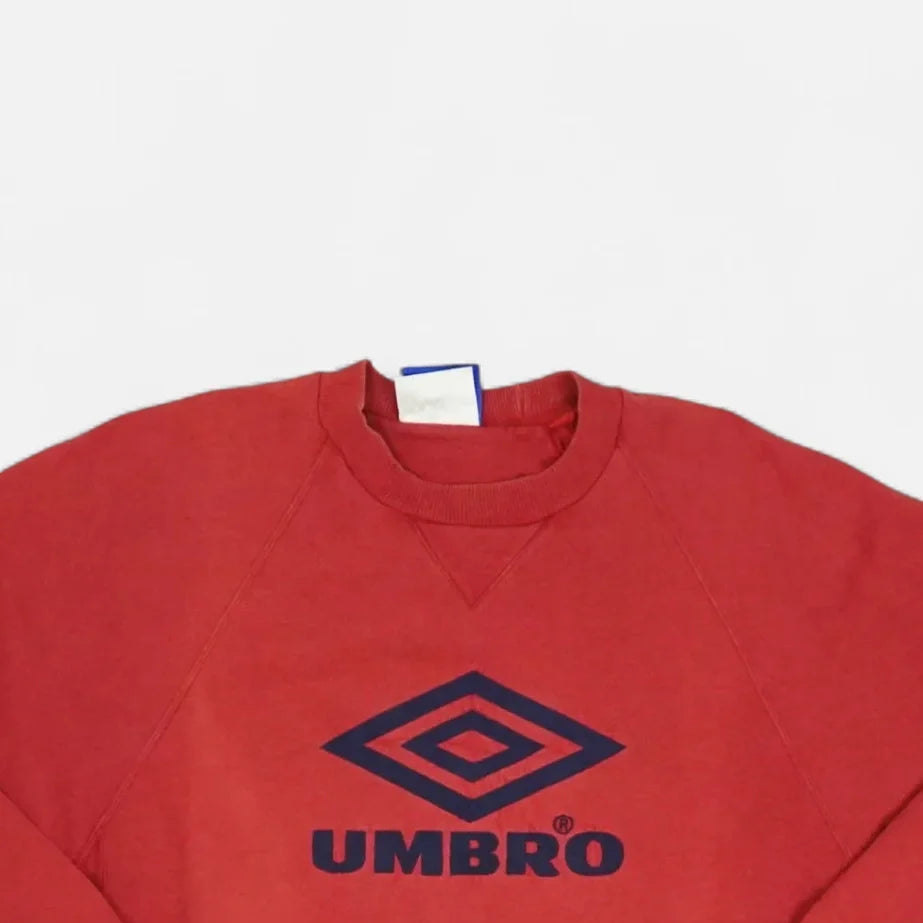 Vintage Umbro Red Sweatshirt (L)