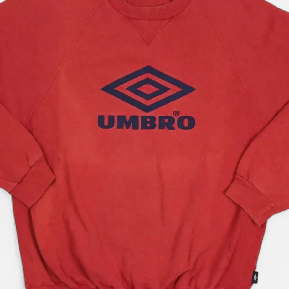 Vintage Umbro Red Sweatshirt (L)