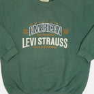 Vintage Levi Strauss Green Sweatshirt (L)